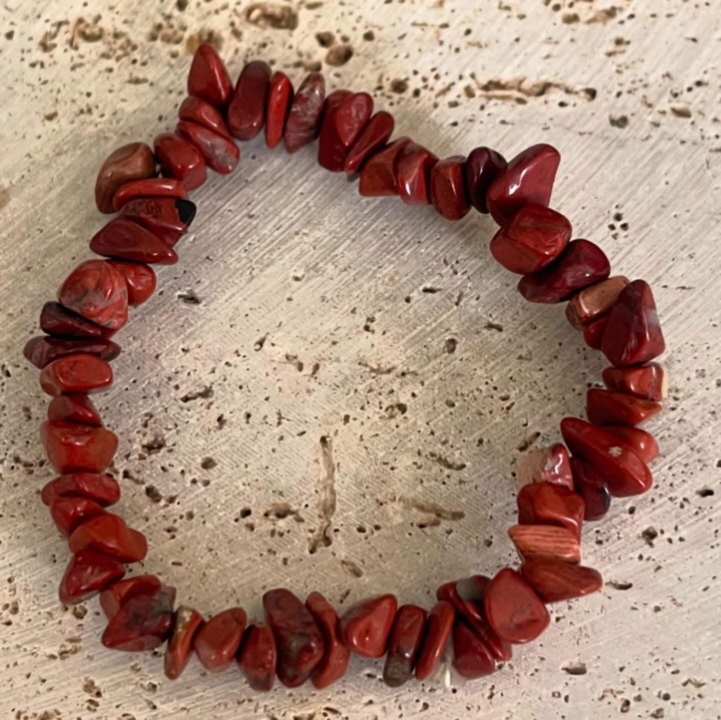 🔥 Pulseras de Jaspe Rojo 🔥