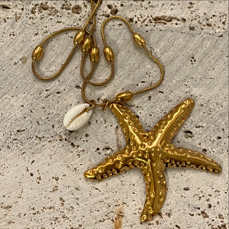 ✨ Collar Estrella Marina & Caracola
