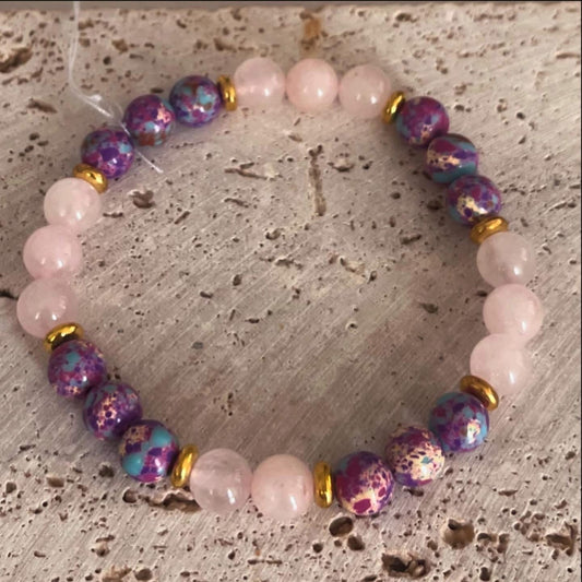Pulsera “Amor Cósmico” – Corazón y Magia