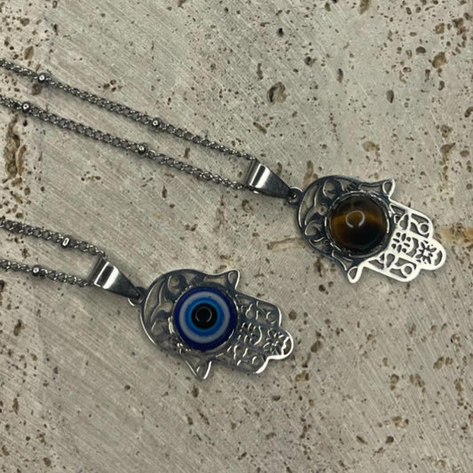 Collar Hamsa & Ojo Protector 🧿👁️