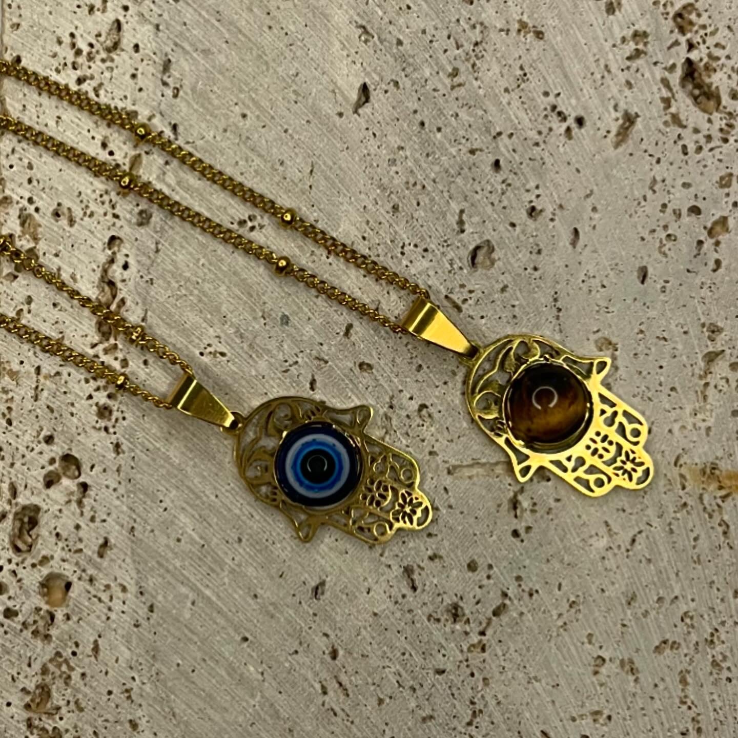 Collar Hamsa & Ojo Protector 🧿👁️
