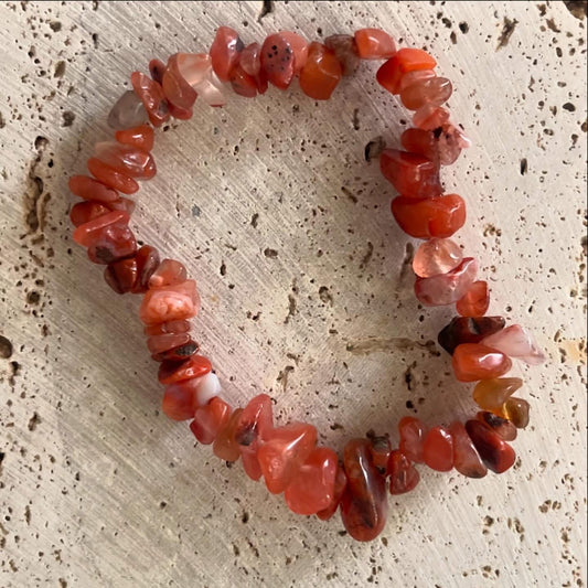 ✨ Pulsera de Cornalina – Vitalidad y Confianza
